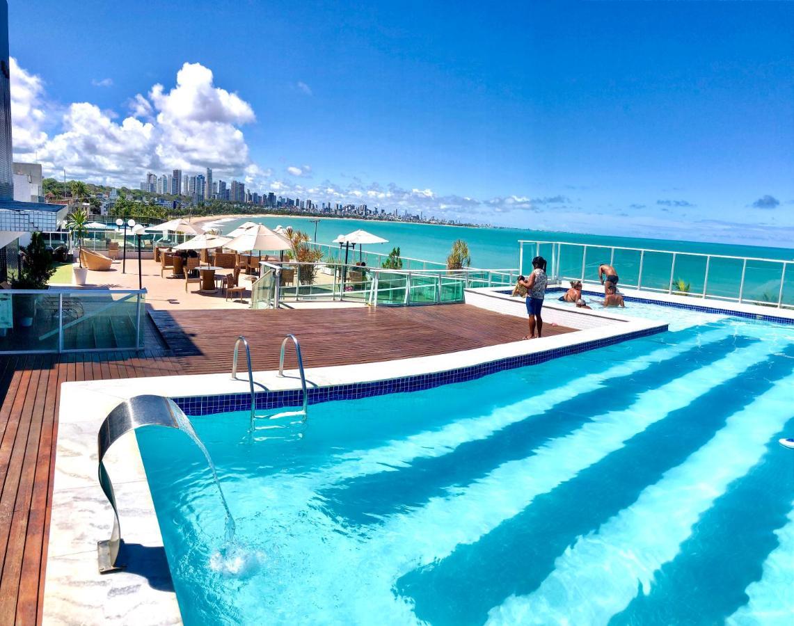 Blue Sunset Premium - Flat Beira Mar Para Ate 5 Pessoas - Cabo Branco - Piscina Rooftop